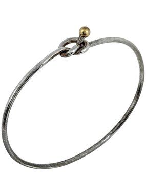 Tiffany & Co Hook Eye Bangle Love Knot Bracelet